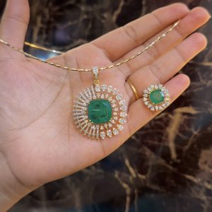 Emerald Radiance AD Hasli Set-L85J