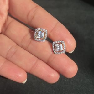 LJ1917-CZ Swarovski Cristal studs