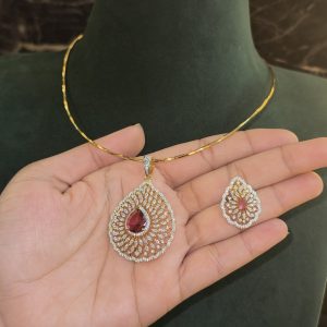 LJ01038 Hasli with pendant set