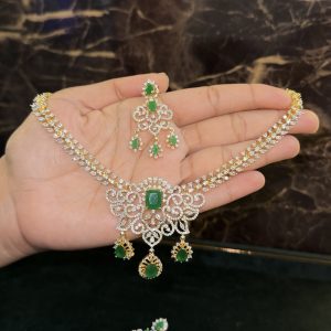 LJ01048-AD neckset Green