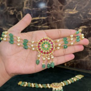 LJ01061-Jadaukundan choker