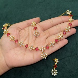 LJ01072-Ruby AD neckset