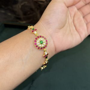 LJ01087-Jadaukundan braclet