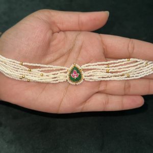 LJ1206-MINIMAL LOOK JADAUKUNDAN CHOKER