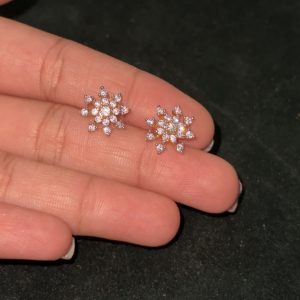 LJ1226-White AD Earstuds