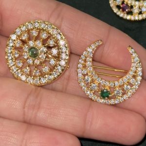 LJ1232- GREEN AD SUN AND MOON