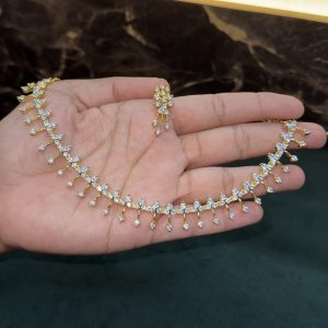 LJ1253-AD NECKSET WITH EARRINGS