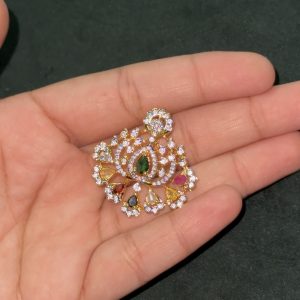 LJ1264-NAVARATNA PENDENT