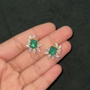 LJ1267-AD GREEN STUDS