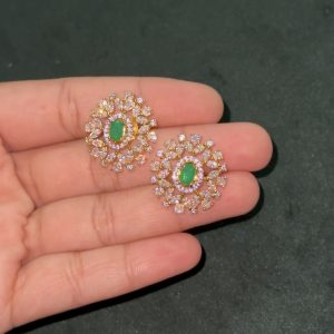 LJ1268-AD GREEN STUDS
