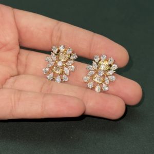 LJ1290-Swarovski crystals screwback studs