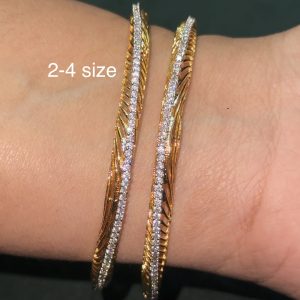 LJ1309-CZ BANGLES [2-4 Size]