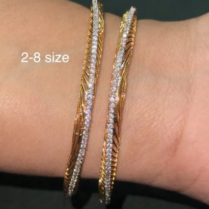 LJ1309-CZ BANGLES [2-8 Size]