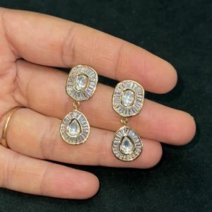 LJ1314-Swarovski crystal screwback earrings