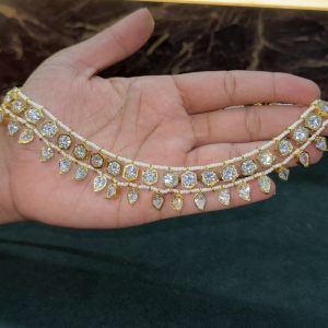LJ1430-POLKI DROP CHOKER