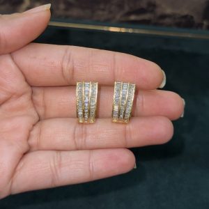LJ1480-AD LOOP EARRINGS