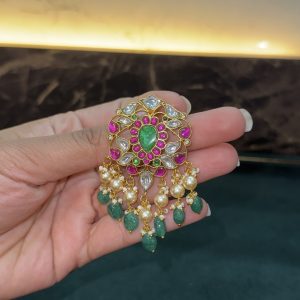 LJ1440-JADAUKUNDAN PENDANT