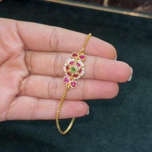 LJ1447-JADAUKUNDAN KIDS BRACELET