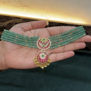 LJ1520-JADAUKUNDAN CHOKER