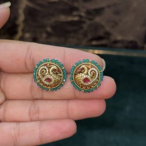 LJ1519-NAKSHI SCREWBACK STUDS
