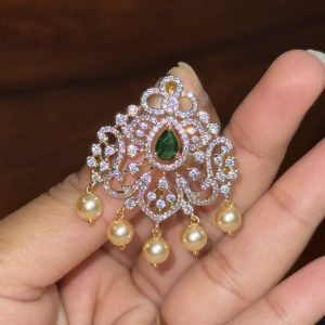LJ1527-AD GREEN PENDANT