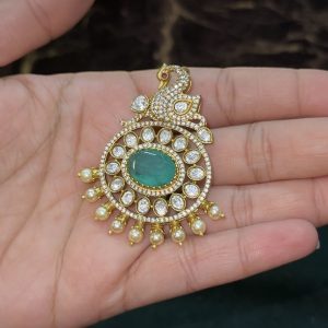 LJ1552-MOSSONITE PENDANT