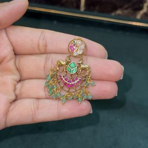 LJ1575-JADAUKUNDAN PENDANT