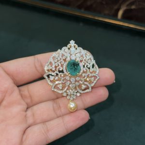LJ1582-GREEN AD PENDANT