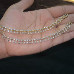 LJ1595-DAIMOND REPLICA AD EARCHAINS